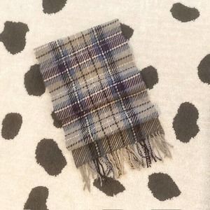 Fiori Di Firenze Women's Made in Italy Vintage Check Plaid Multi Designer Scarf